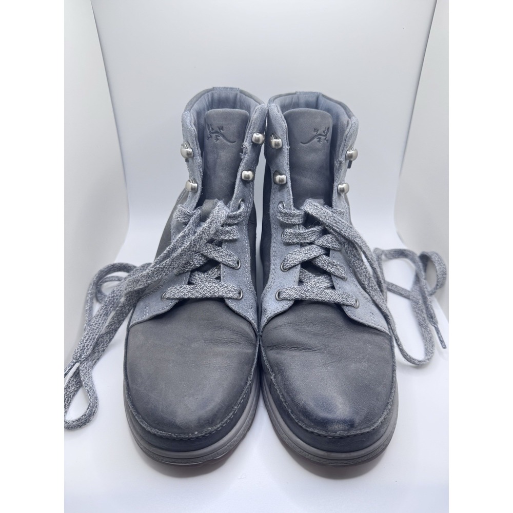 Chaco Castlerock‎ Ladie Hiking Ankle Boot US 6 Gray Lace Up Waterproof Booties